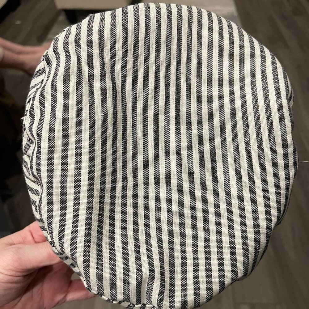 Jeanne Simmons Accessories Sailor Navy Pinstripe Hat - Picture 4 of 6